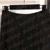 Women Black Pleated Skirts Embroidery Letter High Waist Dress Sexy Mini Skirt Designer Ladies A Line Skirt