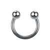 Nasenringe Ohrstecker 1 Stück 4X10 Mm Nasenloch Piercing Hufeisen Edelstahl Nasenstecker Hoop Ring Lippen Ohrstecker Knorpel Ohrringe Körperschmuck Dhifm