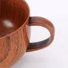 Gobelets en bois, petite tasse à thé solide naturelle faite à la main, pour le vin, le café et l'eau potable