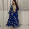 Roupas étnicas 2023 Mulheres muçulmanas de vestido árbuloso Gurban Bordado Dubai abaya Robe manto marroquino Kaftan Wedding Islam Islam