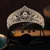 Diadèmes de mariée géométriques en strass de luxe, couronne en cristal, diadème de bal, bandeaux de mariée, bijoux de cheveux de mariage