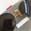Luxus-Designer-Sonnenbrille TBS915 Herren-Brillen, Outdoor-Sonnenbrillen, PC-Rahmen, modische, klassische Damen-Sonnenbrille, Spiegel, übergroße Metall-Sonnenbrille mit rundem Rahmen