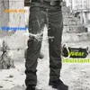 Pantalons pour hommes Tactique Hommes Casual Cargo Armée Style militaire Pantalon d'entraînement imperméable Mâle Pantalon de travail durable