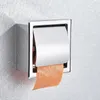 Porta carta igienica Porta carta igienica per bagno Nero opaco Acciaio inossidabile cromato 304 Scatola per carta in rotolo Porta Papel Higienico Scatola per fazzoletti di carta in rotolo 230927