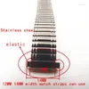 Watch Bands Wholesale 10PCS /lot High Quality Elastic Stainless Steel 12MM 14MM Straps All Can Use Silver Color Women