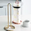 Stainless Steel Kitchen Roll Paper Towel Holder Bathroom Tissue Stand Rose Gold Napkins Rack Home Kitchen Storage Accessories C1012994