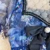基本的なカジュアルドレス滑走路デザイナーseqiunsメッシュ刺繍パッチワークビーズドレス女性パフスリーブ弓デコーフローラルプリントミニドレス2024