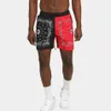 Plus size paisley jacquard shorts homens hip hop verão streetwear bordado shorts bandanna moda solta casual joelho length2099