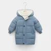 Down Coat 2-12Y Russian Kids Children's Down Outerwear Winter Clothes Teen Boys Girls Cotton-Padded Parka Coats Thicken Warm Long Jackets 231005