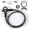 Fietssloten WEST BIKING 1,2 m Fietsbeveiliging Stalen kabel Antidiefstal Motorfiets Mtb Racefietsslot Touw Universele kabel Fietsen Accessoires 231005