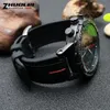 Hög kvantitet gummi Watchband för Timex Watcht2N720 T2N721 TW2T76300 Black Waterproof Silicone Sports Strap 2416mm 2207062447