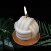 Moules de cuisson Forme de bougie à bulles 3D pour bougies Moules en silicone Outils de gâteau Cire Savon Moule DIY Aromatherarpy Décoration de la maison Cr338z