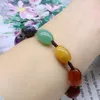 Bracelet de Yoga extensible, 7 Chakras, perles de pierres précieuses naturelles, cristal de guérison Reiki, équilibrage d'énergie pour femmes et filles