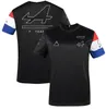 new F1 summer round neck breathable polyester downhill clothing limited time discount to snap up, the same style customization