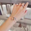 Swarovski Bracelet Designer Luxury Fashion Women Original Quality Bracelet Pairing Interlocking Transfer Beads Pulling Rose Gold Female Swallow Crystal