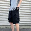 Men's Shorts Japanese Large Pocket Work For Men And Youth Summer Fashion Brand INS Trendy Loose Casual Straight Capris