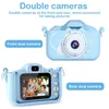 Câmeras de brinquedo Câmera infantil 2 polegadas câmera dupla 1080P HD tela crianças câmera digital ao ar livre pogal vídeo mini brinquedos educativos 230928