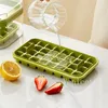 Ice Cube Maker With Storage Box Silicone Press Type Ice Cube Makers Ice Tray Making Mould For Bar Gadget Kitchen Accessories T9I002468