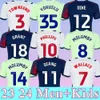 West Bromwich Albion 23 24 Fußballtrikots Heim Auswärts GRANT 18 SWIFT 19 WALLACE 7 MOLUMBY 8 2023 2024 Trikot Fußballtrikots Herren Kinder Kit