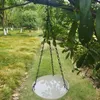 Autres fournitures d'oiseaux suspendus mangeoire câble crochets plateau chaînes durables résistant à la corrosion extérieur bain extérieur