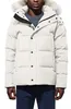 Canada Pufferjassen Heren Designer Echt Coyote Bont Outdoor Wyndham Windjack Jassen Bovenkleding Capuchon Fourrure Manteau Donsjas Hiver Parka