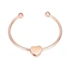 Cremation Jewelry Heart Urn Bangle For Ashes Adjustable Cuff Opening Bracelet Women Gift210y