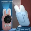 Toy Phones 2PCS Kids Walkie talkie 3KM Range UHF Radio Lanyard Interphone Children's Mobile Phone Cute rabbit toys for girls boys Birthday 230928