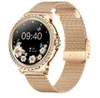 Smart Watches Nieuwe Fashion Women Bluetooth Oproep Smart Watch 1.32 "AMOLED 360*360 HD -scherm Sport Fitness Ladies Smartwatch Diamond Band