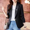 Garnitury kobiet formalne kobiety robocze noszenie blazers kurtki płaszcz jesienne zimowe profesjonalne eleganckie damki blacer blaser feminino tops