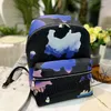 Mochilas de diseñador Bolsas Mochilas de cuero con flores marrones Moda Mujer Hombre Bolsa de lona Clásico Gran capacidad Viaje Keepall Bolso Bolso de mano escolar