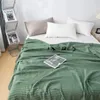 Dekens Scandinavische stijl Zomer Koel katoenen sprei Zacht ademend Picknickbankdeken Beddengoed Dekbed Slaapdutje Quilt Woondecoratie 230928