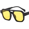 Mode Zonnebrillen Unisex Dubbele Beam Zonnebril Adumbral Persoonlijkheid Piloot Anti-UV-bril Minimalistische Zakelijke Brillen Sier