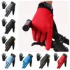 Cycling Gloves Full Finger Touch Screen Thin Breathable Ice Silk Silicone Non-slip Mittens Outdoor Sports Fishing Driving 231005