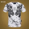 SHIRT Clothing Classical Streetwear Plein Mens Designer Tshirts Brand Philipps Rhinestone Skull Men T-shirts pp High Quality Hip Hop BEAR Ts218b T SI1N