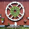 Dekorative Blumen Frühling Kranz Haustür Dekoration Künstliche Wohnkultur Für Wand Fenster Zimmer Bauernhaus Zubehör