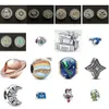 NOWOŚĆ 2023 100% 925 Sterling Srebrny Wysoka jakość ładna cyrkon Charm Bead Fit European Kobiet Luksusowy oryginalny prezent biżuterii mody 8