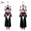 위장 Juri Juri Street Fighter Cosplay Costume 섹시한 여자 Juri Cosplay 복장 할로윈 만화 콘 팬시 드레스 커스텀 크기