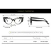 Sunglasses Frames Sexy Ladies Cat Eye Vintage Diamond Glasses Women Trendy Designer Punk Crystal Optical Myopia Frame