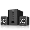 Scatola altoparlante universale per PC 3D a gamma completa Sound Bar Subwoofer stereo Bassi Altoparlanti per computer musicali DJ USB per laptop, telefono, TV