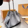 10A Designer Bag Luxury Tygväskor Neonoe Kvinnor Bucket Bag Classic präglade handväskor Purse Kvinnlig blommig tryckt läder Totes Messenger Crossbody Shoulder Bags Wal Wal