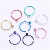 Nose Rings Studs 1 Pack 40Pcs Pcs Lichaam Sieraden Roestvrij Staal Neus Open Hoop Ring Nose Piercing Studs Ringen Met Gratis Doos Dr Dhd3H