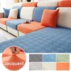 Coprisedia addensare copridivano jacquard cuscino del sedile fodera elasticizzato regolabile divano a forma di L decorazioni per la casa