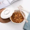 Bowls Instant Noodle Bowl Japanese Ramen Noodles Japanese-style Household Cute Bamboo Chopsticks Soup