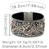 Bracelet Bohème Rétro Femmes Bracelet Style Punk Plein Strass À La Main Perles Personnalité Charme Femme Bracelet Manchette Bijoux Femme 231005