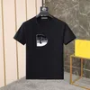 DSQ PHANTOM TURTLE Herren Designer T-Shirt Italienisches Milan Fashion Logo Print T-Shirt Sommer Schwarz Weiß T-Shirt Hip Hop Streetwear 10261a