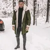 Couro falso masculino 2023 outono inverno lã shearling casaco longo elegante na moda engrossar imitação de pele roupas quentes 231005