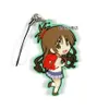 Keychains To Love Original Japanese Anime Figure Rubber Mobile Phone Charms key Chain strap E040211h