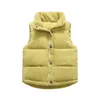 Waistcoat Autumn Children Warm Thicken Vest Baby Cotton Waistcoat Kids Outerwear Coat Children Clothing Boys Girls Brand Jackets Vest 231005