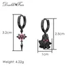 Charm Y2k 2000s Aesthetic Ghost Style Piercing Dangle Earrings for Women Gothic Sweet Punk Black Gold Color Fashion Jewelry KCE010 231005