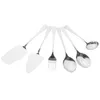 Flatware Sets Large Serving Spoon Spoons Buffet Utensils Parties Pie Server Stainless Steel Party Tableware